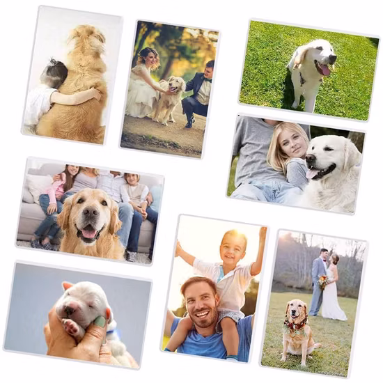 Магнитная акриловая фоторамка и пластиковая акриловая фоторамка из ПММА для украшения дома